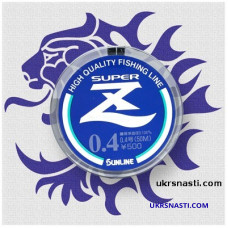 Леска Sunline SUPER Z 50 м Clear 0.117mm 1.28 кг